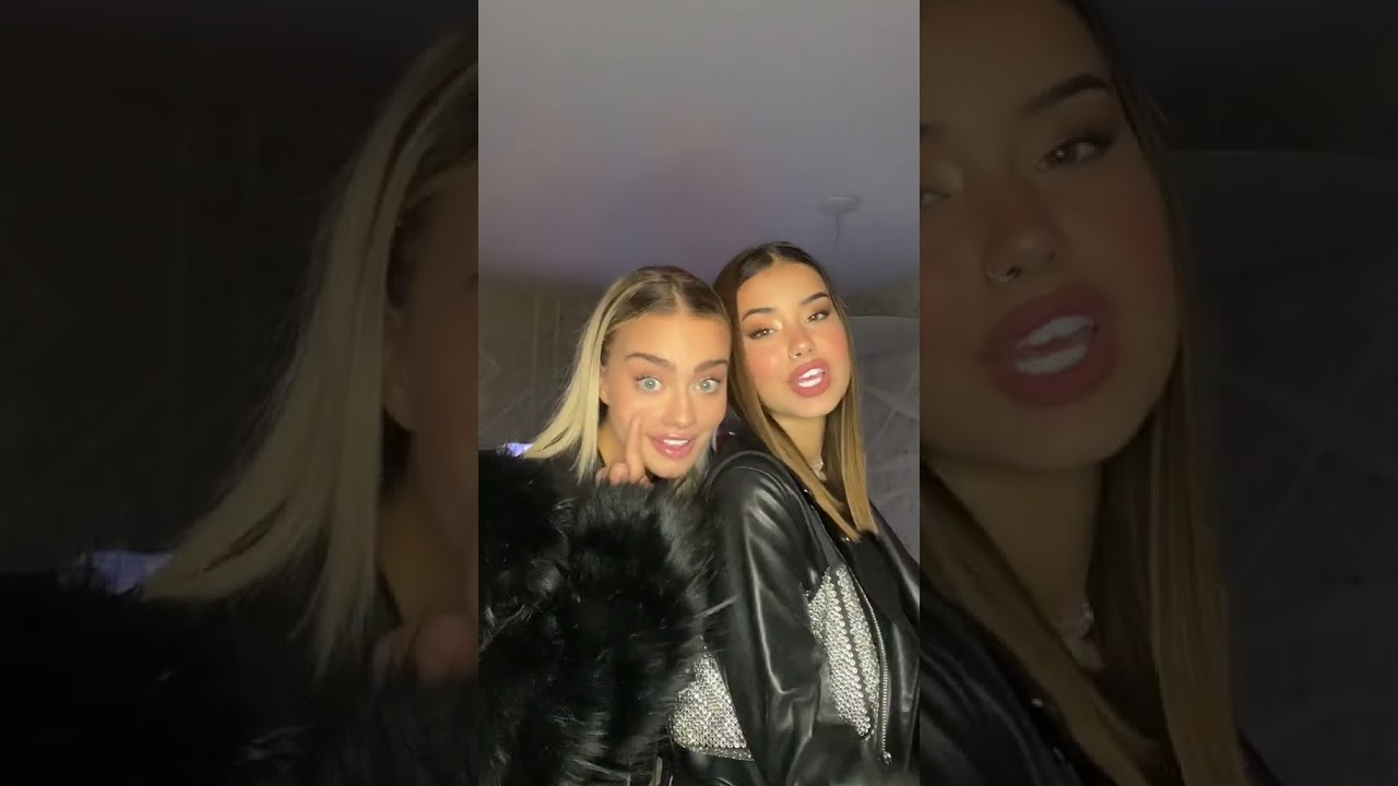 PERCHÉ HAAAAI DELLE ISOLE NEGLI OCCHI... REBECCA PARZIALE CON ASIA BUSCIANTELLA #tiktok #shorts
