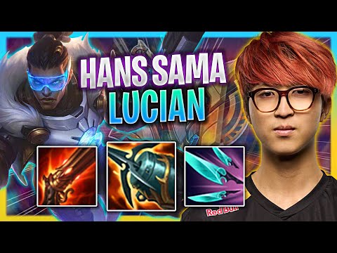 HANS SAMA IS INSANE WITH LUCIAN! | G2 Hans Sama Plays Lucian ADC vs Zeri!  Season 2023