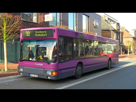 [Sound] Bus MAN NL 202 | WES-JA 201 | Fliege Ohlenforst Verkehrsgesellschaft mbH, Kamp-Lintfort