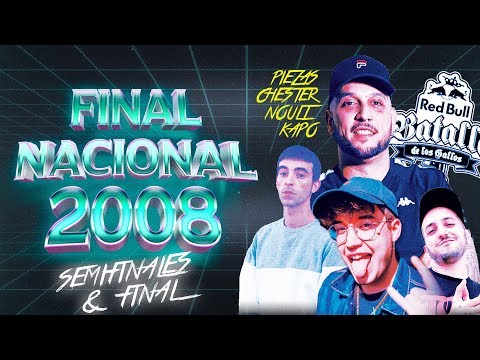 PIEZAS VS CHESTER, LA VERDADERA FINAL- RED BULL NACIONAL 2008 CON PIEZAS CHESTER Y NOULT (FINAL)