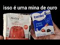 MORRIA E NÃO SABIA É Só Juntar GELATINA Com CREME DE LEITE E Não Precisa Mais Gastar No Mercado