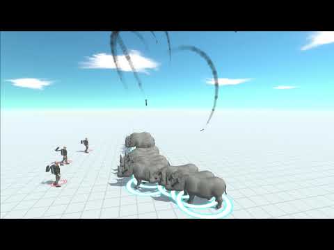 3 Rocky's vs. Every Unit (Matched Prices) (With Commentary) | Animal Revolt Battle Simulator