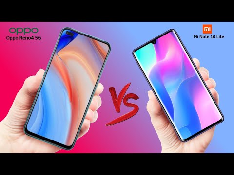 Oppo Reno4 5G VS Xiaomi Mi Note 10 Lite