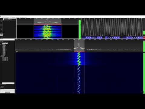 Lora Chirps on the Band 915Mhz