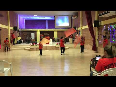 Impactante. Coreografía del grupo de danza aliento de vida