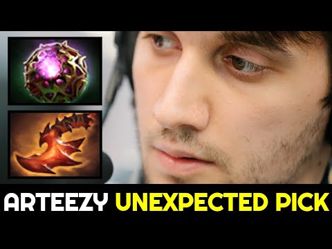 ARTEEZY Top 1 Rank Unexpected Pick with Octarine Core Build 7.32c Dota 2