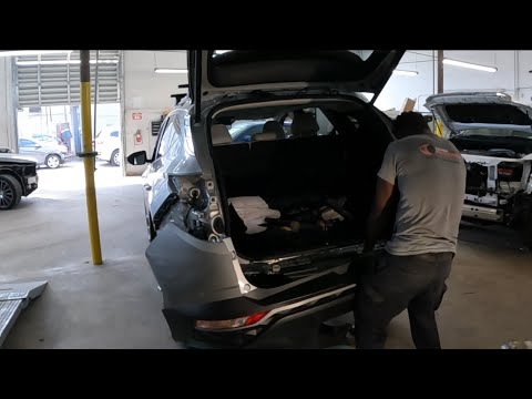 2024 HYUNDAI TUCSON how to take the back bumper and taillight off
