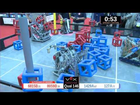 2015 VRC Engr Q146 - 6815B 8059B vs 1429A 127A - 68 to 48 - VEX Worlds 2015 - Engineering Division