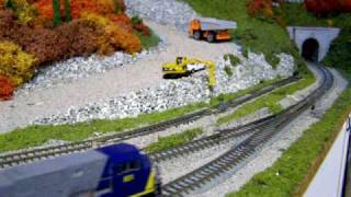 preview picture of video 'Mid Ohio Valley Rail N scale model RR #26'