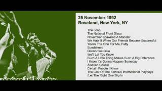MORRISSEY - November 25, 1992 - New York, NY, USA (Full Concert) LIVE