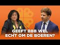 "Waarom doet BBB mee aan het stikstofspelletje?" Van Meijeren (FVD) tegenover Van der Plas (BBB)