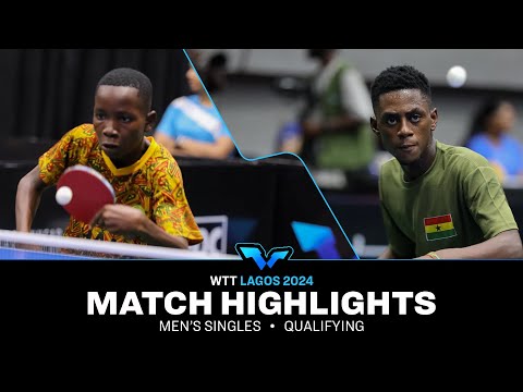 Richard Ofori vs Israel Aklie | MS QUAL | WTT Contender Lagos 2024