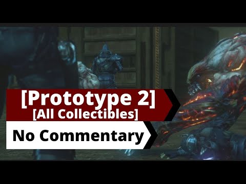 Prototype 2 - All Collectibles - PS4 [No Commentary]