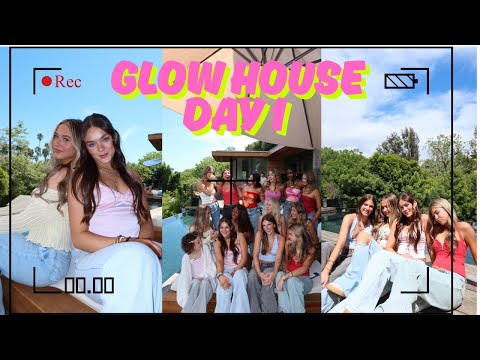 GLOWHOUSE VLOG 🎀 || DAY 1 || BEHIND The Scenes