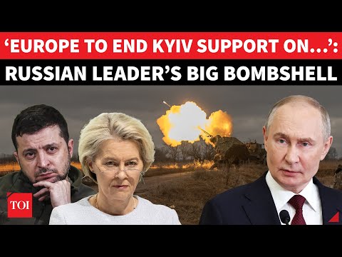 ‘END OF EU SUPPORT FOR KYIV ON…’: Russian Leader’s Shocker After Germany’s Big Move | Watch
