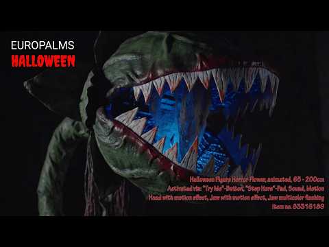 Europalms Halloween Figure Horror Flower Animated 65-200cm