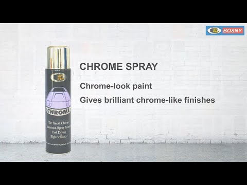 Diapositiva 3 - BOSNY PINTURA EN SPRAY CROMADO 200ML (CHROME) SB-CSP (vídeo)
