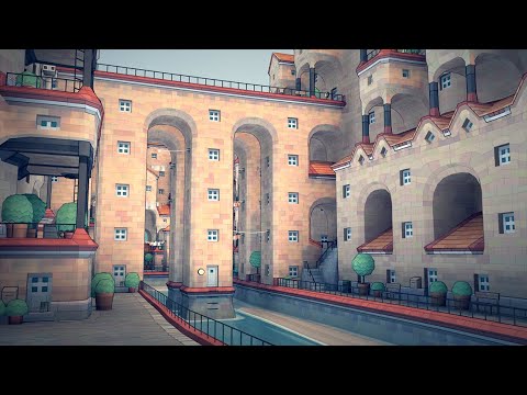 Townscaper: Creating Small Towns (Timelapse) Session 56