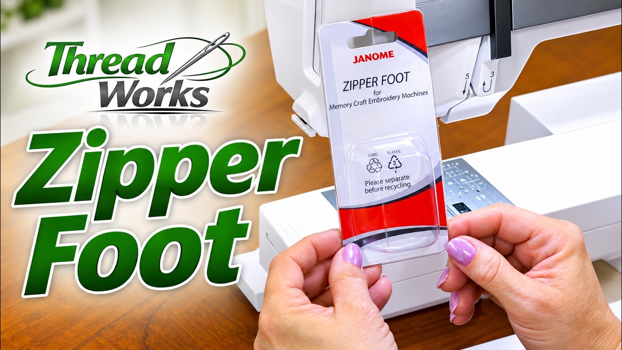 Adjustable Zipper Foot: Set It Up and Use It