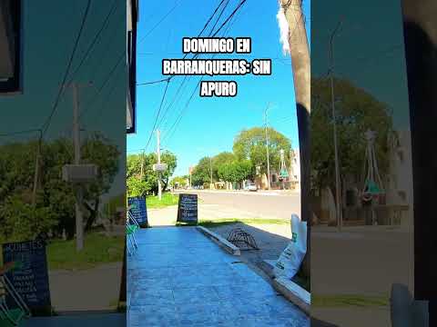 Un domingo cualquiera en Barranqueras… 🚶‍♂️