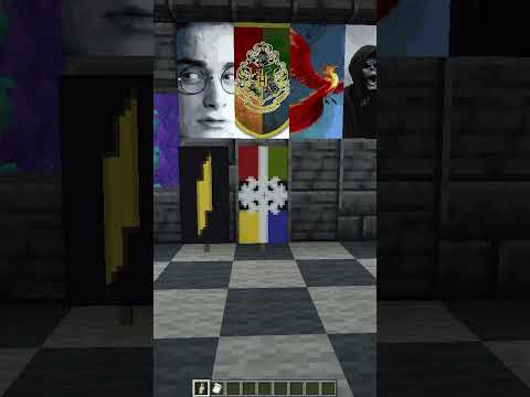Harry Potter Banner in Minecraft!