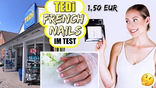 French Nägel für 1,50 EUR (Produkttest) | Nails »Lalalunia«