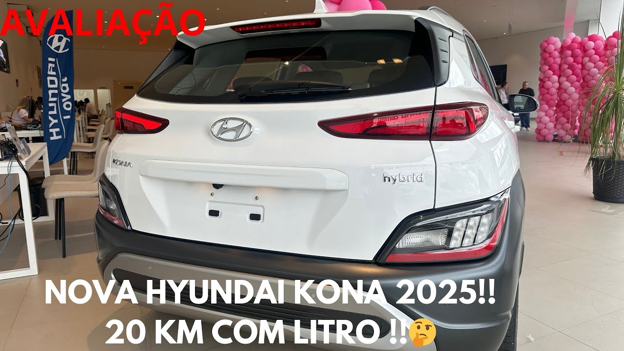 NOVO HYUNDAI KONA 2025!!