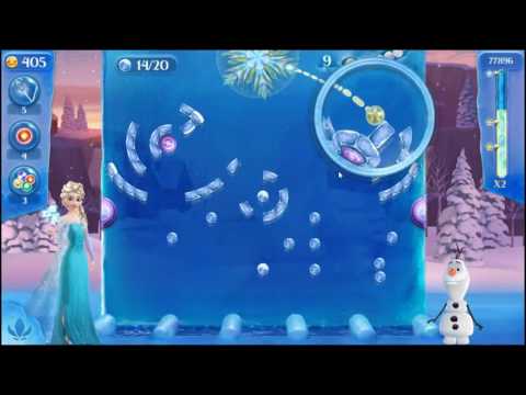 Frozen Free Fall: Icy Shot Level 119 - NO BOOSTERS ☃☃☃