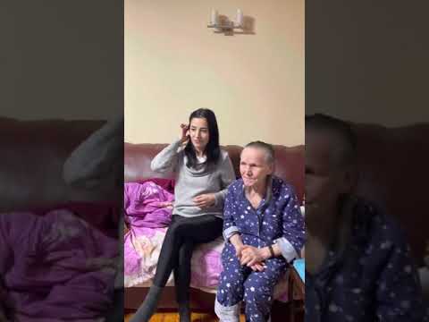 Xhamadani with baby grandmother