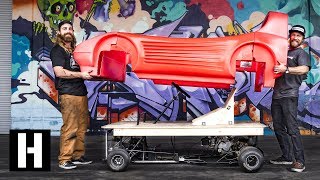 ShredBed Frame Test: Chopped and Screwed GoKart Chassis Runs!
