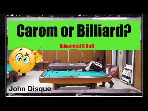 Carom or Billiard? (Advanced 9 Ball)