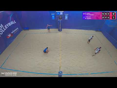 09:55 B. Isakov / Y. Yevdokymov - I. Yehorov / M. Kyselov 26.07.2022 | Winners Beach Volleyball