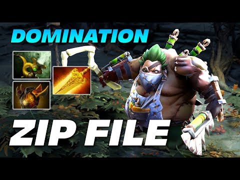 Zipfile Pudge DOMINATION | Dota 2 Pro Gameplay