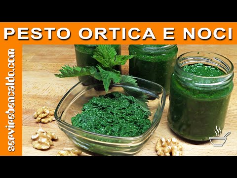 PESTO ORTICA E NOCI... Non smetterete più di mangiarlo!!!
