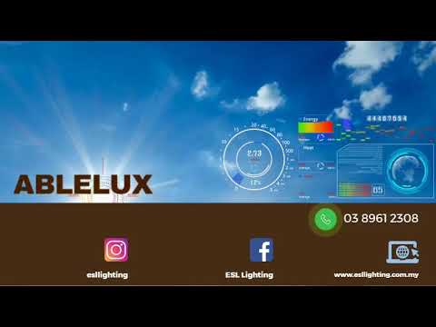 ABLELUX LED SOLAR FLOODLIGHT / SPOTLIGHT