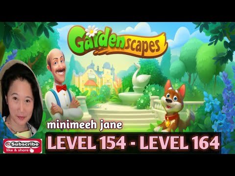 GARDENSCAPES: LEVEL 154 -LEVEL 164; minimeeh jane
