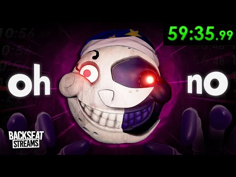 Beating FNAF: Security Breach BACKWARDS Breaks Everything