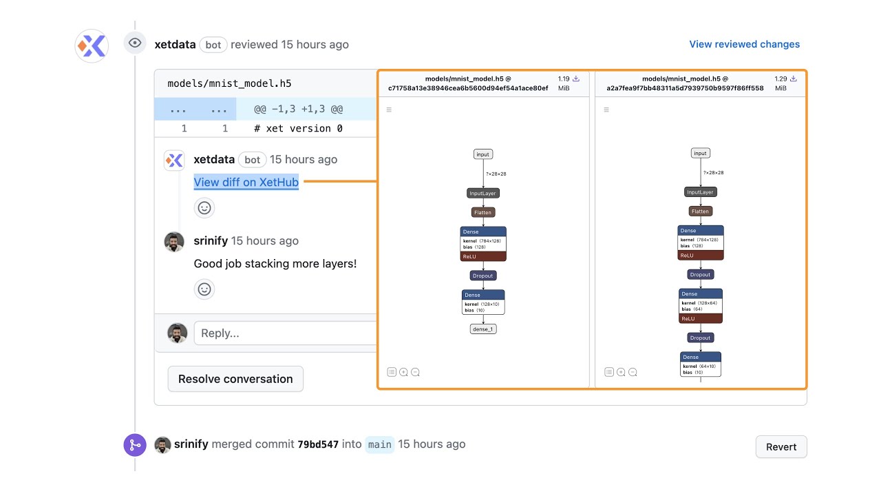 XetData: Version your Machine Learning Projects inside GitHub