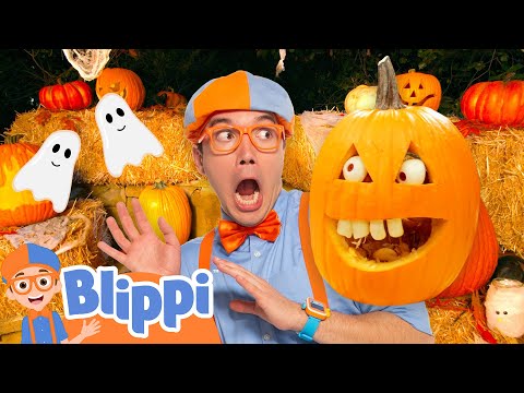 Can Blippi’s Spooky Spells Make Costumes, Treats & Pumpkins?🎃- Blippi | Educational Videos for Kids