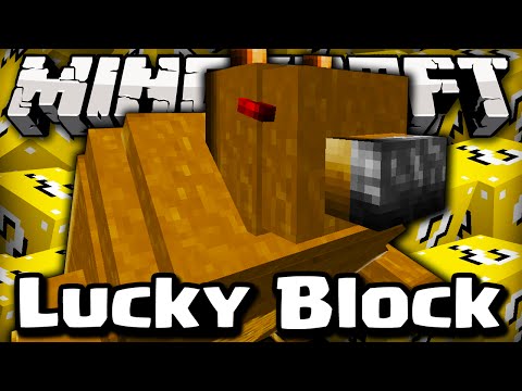 Minecraft Lucky Block Bear Challenge - EPIC Mythical Creatures Mod