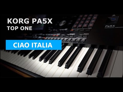 TOP ONE – Ciao Italia (Korg Pa5X Cover – New Italo Disco Style!)
