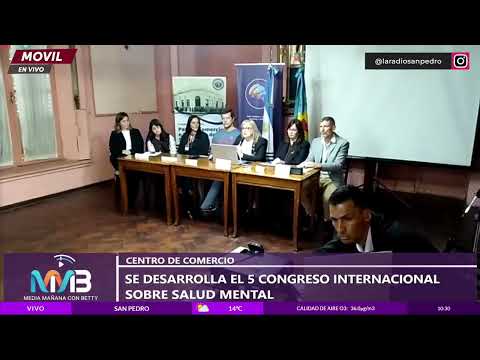 Comenzó el congreso internacional sobre salud mental