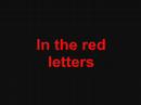 dcTalk RED LETTERS