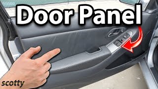How to Remove a Car Door Panel