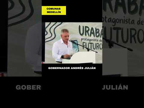 Desde Turbo, Andrés Julián proyecta la nueva economía de Antioquia. 🏭📦📍