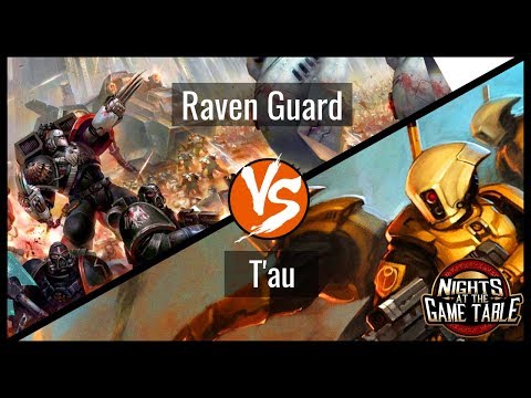 Kingslayer: Stormtalons Raven Guard Vs. Shadowsun T’au Warhammer 40K Battle Report