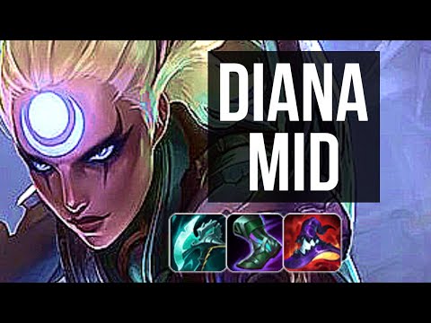 DIANA vs EKKO (MID) | 7/1/8, 1.0M mastery, 300+ games | EUW Diamond | v10.23