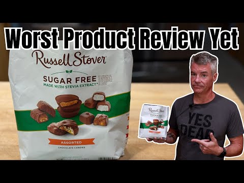 Is This the Worst "Sugar Free" Product I've Reviewed?  Russell Stover Candy + Glucose Test