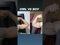 GIRL VS BOY BICEPS Challenge