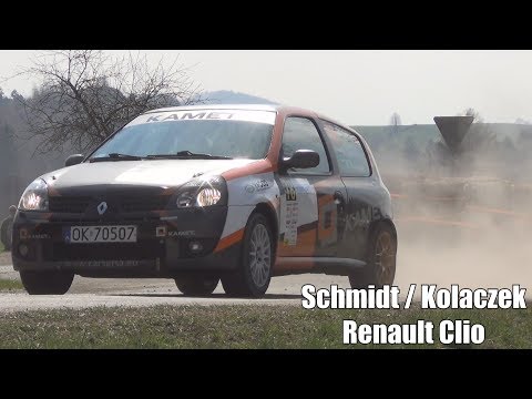 3 Rally Ireco Motorsport Tarmac Masters 2019 - Runda 1 - Schmidt / Kolaczek - Renault Clio
